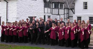 In the garden of Nantclwyd House �Tomos Gwyn